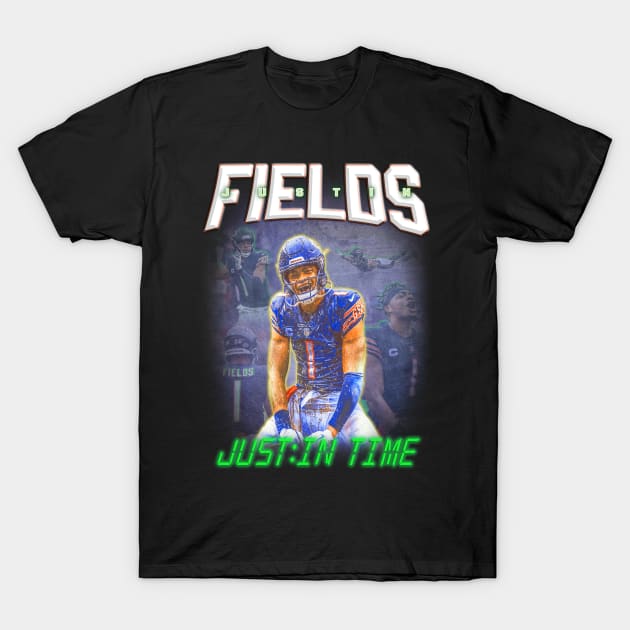 Justin Fields T-Shirt by dsuss